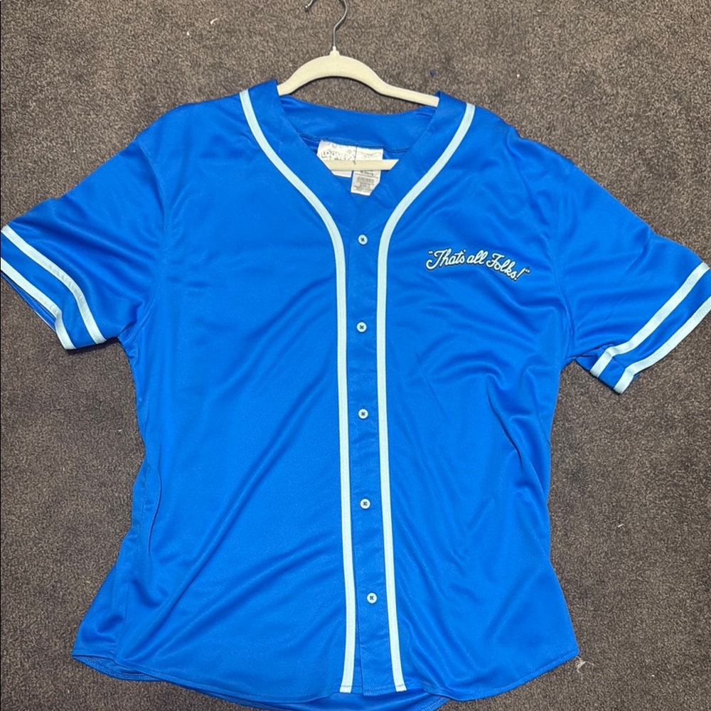 Looney Tunes Blue Graphic Jersey
